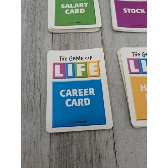 The Game of Life Replacement Parts Stock House Salary Career Cards, Life Tokens - Picture 2 of 11